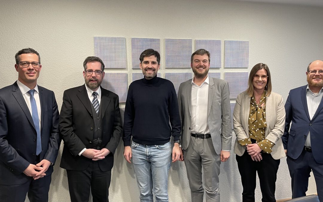 Austausch zu Bildungsthemen in Mainz: Vorstand des Landesverbands Rheinland-Pfalz im Gespräch mit Bildungsminister Teuber